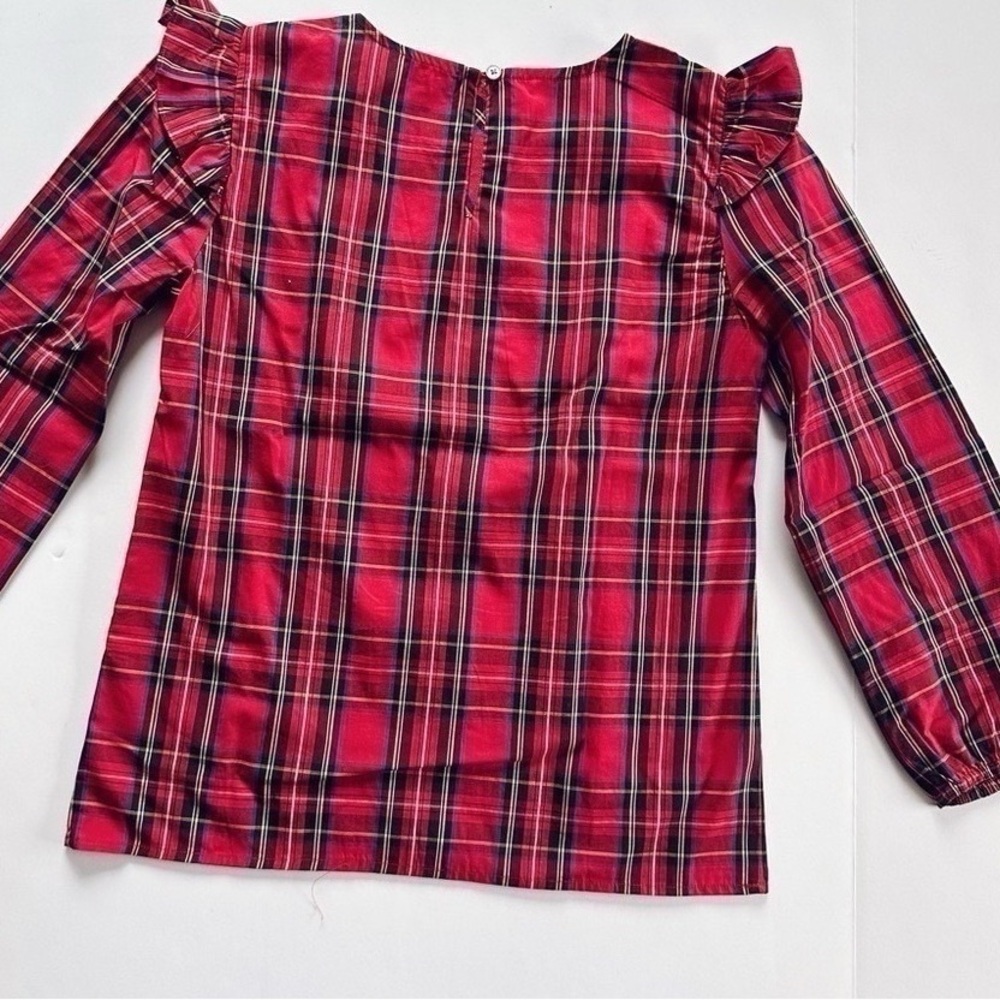 Plaid Red Kids Shirt